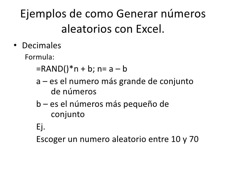 generacion de numeros pseudoaleatorios